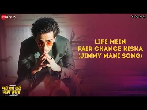 Life Mein Fair Chance Kiska(Jimmy Mani Song)